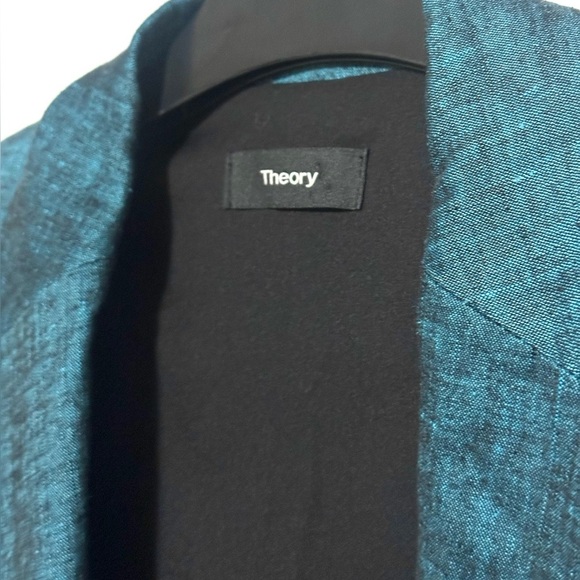 Theory Women's One-Button Staple Blazer 00 - Picture 4 of 6